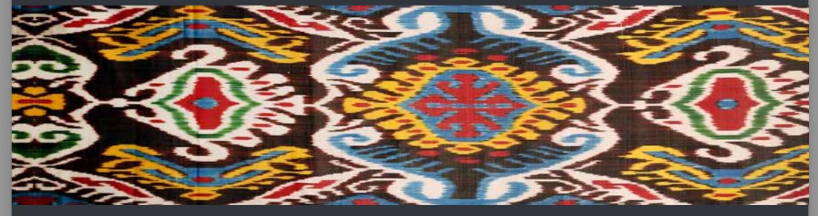 Textile exhibition detail
